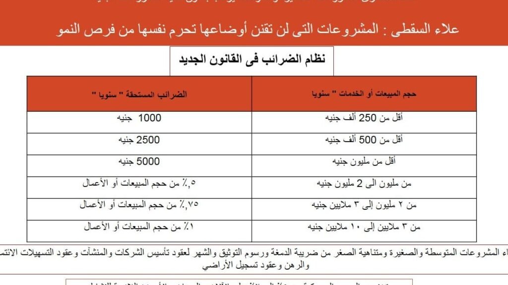 تعرّف على تسجيل الفواتير الضريبية للمشروعات الصغيرة