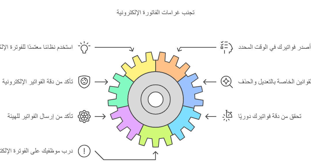 غرامة الفواتير الالكترونية: شرح مبسط ومفيد غرامة الفواتير الالكترونية: شرح مبسط ومفيد